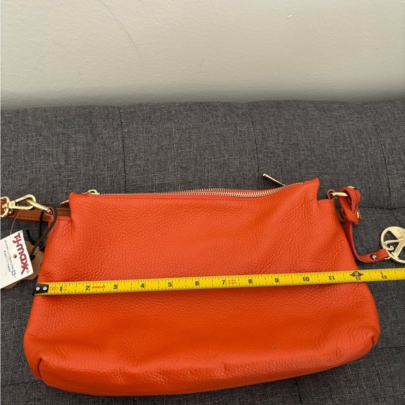 Valentina Elegant Orange Handbag - Picture 10 of 13